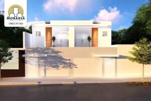 Casa geminada a venda com 3 quartos no Residencial Bethânia em Santana do Paraíso
