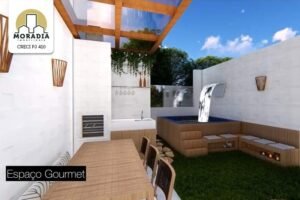 Casa geminada a venda com 3 quartos no Residencial Bethânia em Santana do Paraíso
