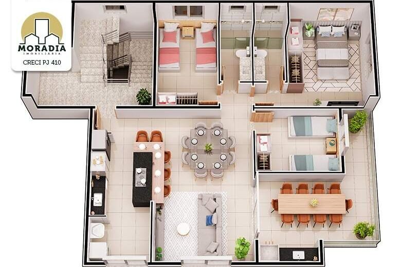 Apartamento a venda com 3 quartos no Bom Retiro em Ipatinga
