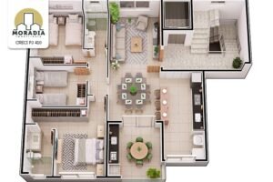 Apartamento a venda com 3 quartos no Bom Retiro em Ipatinga