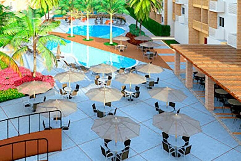 07 diárias no Resort Ondas na Praia do Mutá em Porto Seguro