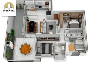 Apartamentos a venda com 3 quartos no Imbaúbas em Ipatinga