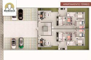 Cobertura linear a venda com 4 quartos no Veneza II em Ipatinga