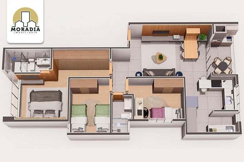 Apartamentos a venda com 3 quartos no Iguaçu em Ipatinga