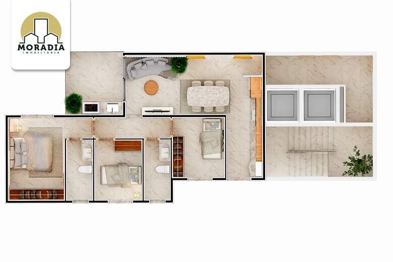 Apartamentos a venda com 3 quartos no Bela Vista em Ipatinga