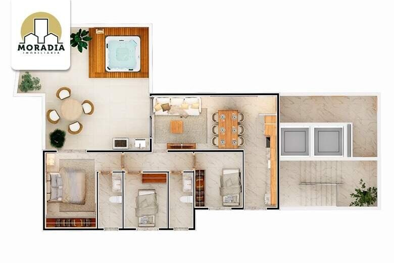 Apartamentos a venda com 3 quartos no Bela Vista em Ipatinga