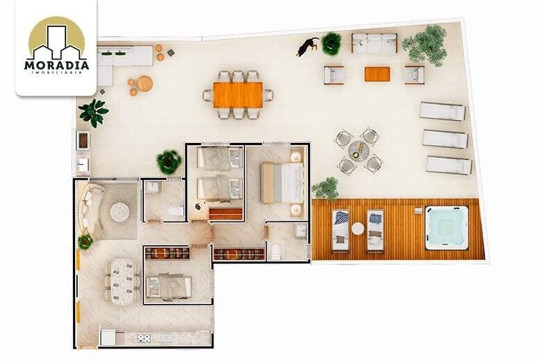 Apartamentos a venda com 3 quartos no Bela Vista em Ipatinga