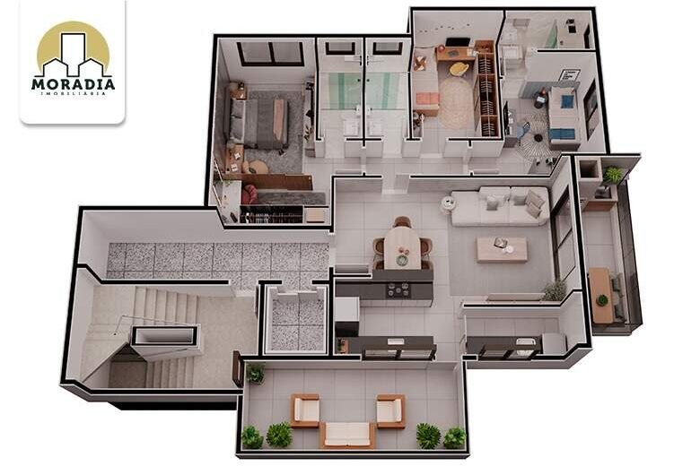 Coberturas duplex a venda com 3 quartos no Horto em Ipatinga