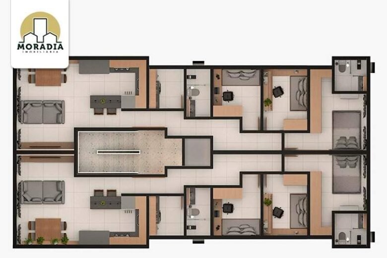 Apartamentos a venda com 2 ou 3 quartos no Bom Retiro em Ipatinga