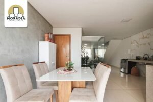 Casa geminada a venda com 3 quartos no Residencial Bethânia