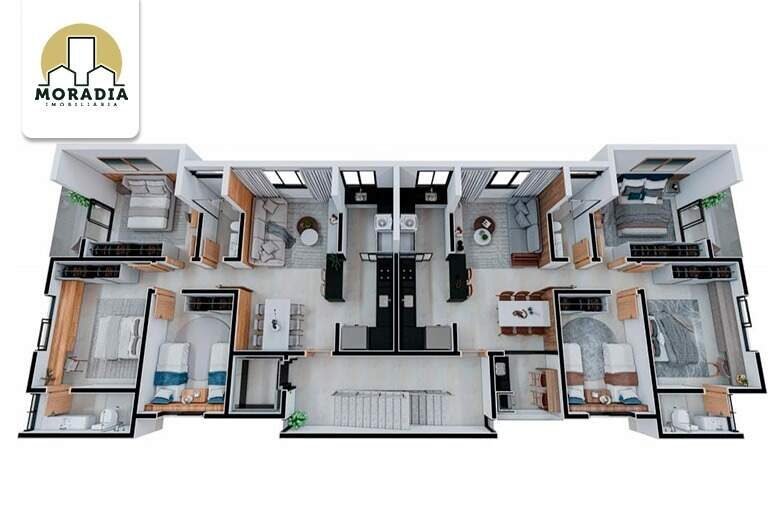 Cobertura duplex a venda com 3 quartos no Bom Retiro em Ipatinga