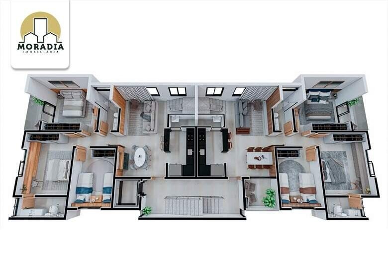 Cobertura duplex a venda com 3 quartos no Bom Retiro em Ipatinga