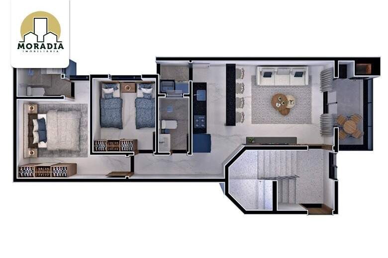 Apartamentos a venda com 2 quartos no Cidade Nova em Santana do Paraíso