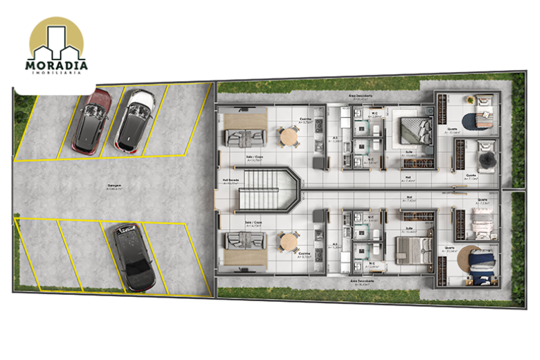 Apartamentos a venda com 3 quartos no Bethânia em Ipartinga
